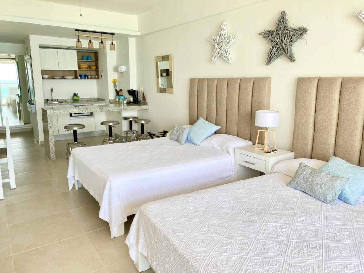 Salvia - Beachfront Studio Cancún Buitenkant foto