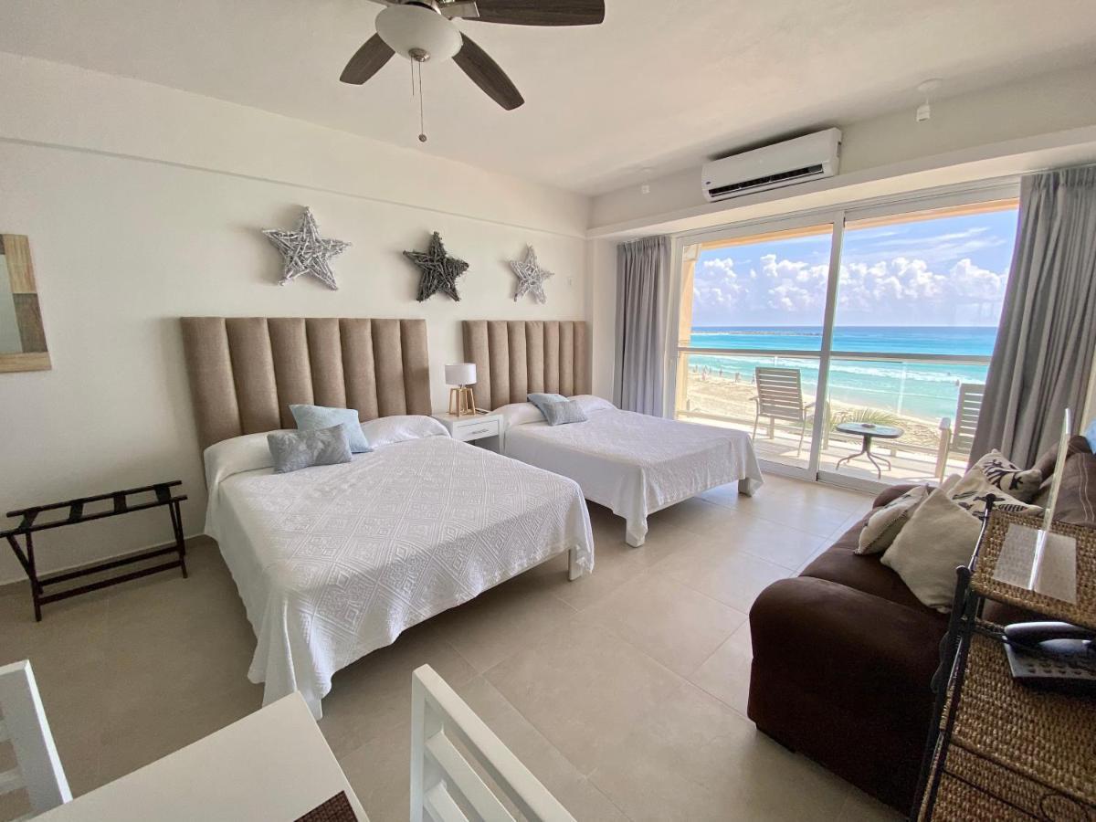 Salvia - Beachfront Studio Cancún Buitenkant foto