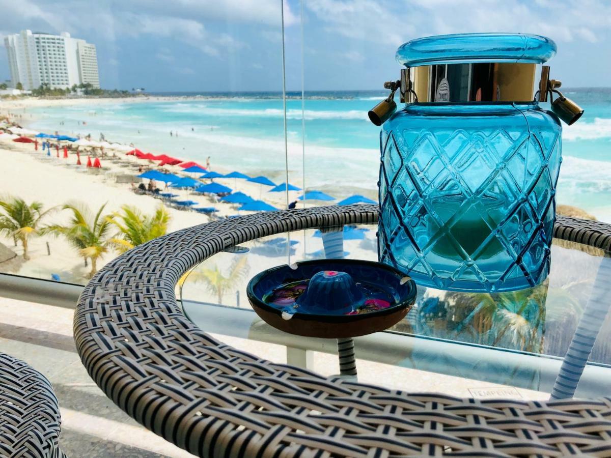 Salvia - Beachfront Studio Cancún Buitenkant foto