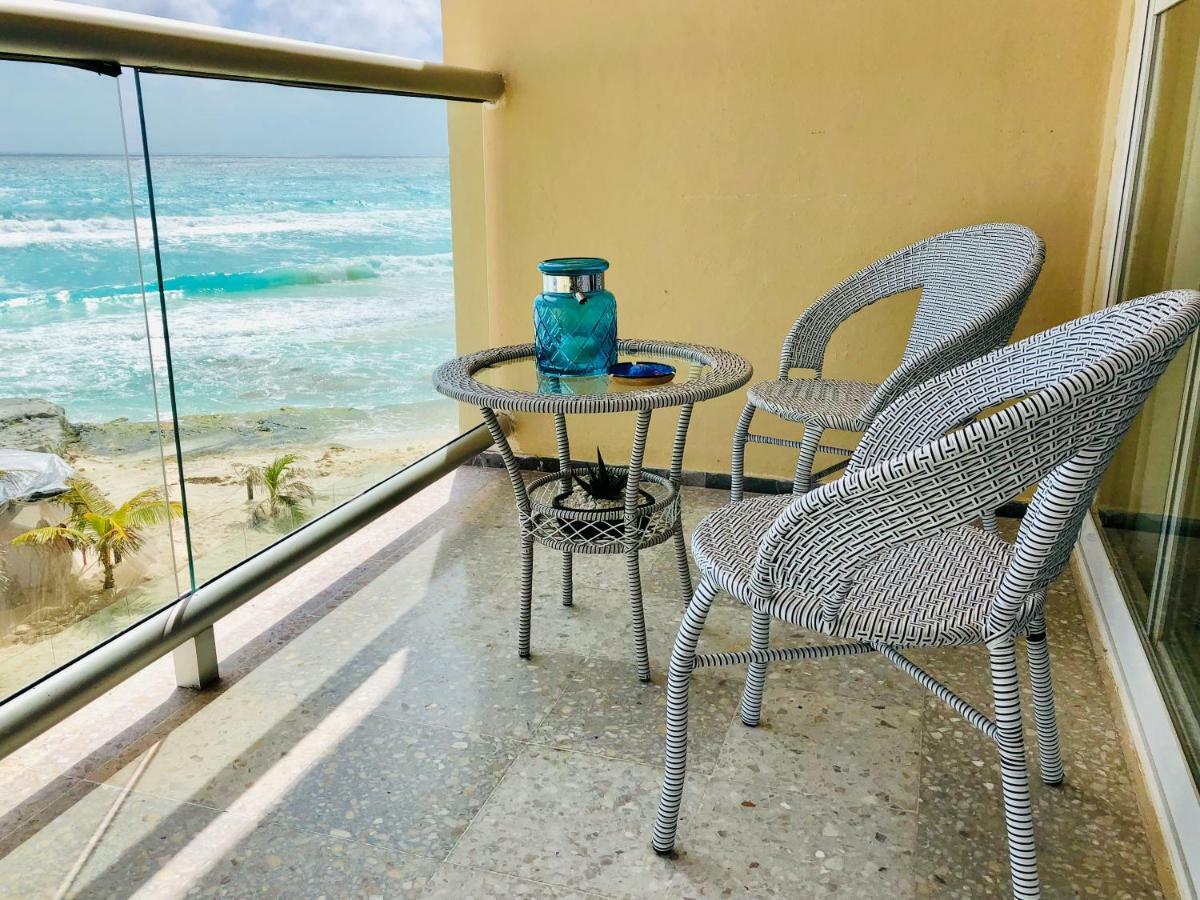 Salvia - Beachfront Studio Cancún Buitenkant foto